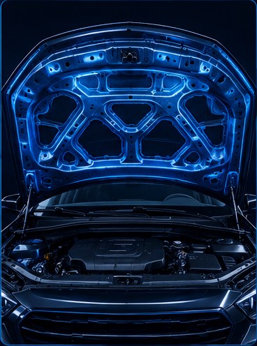Капот автомобиля
